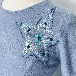 Celestial Sweater Women‎ M Pastel Angora Super Soft